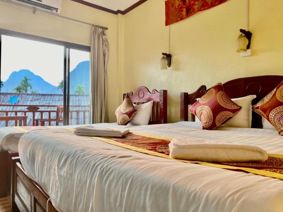 Hana Riverside Hotel Vangviang Kültér fotó
